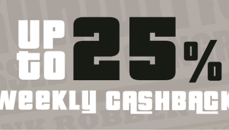 Wekelijkse cashback bonus Dbosses casino