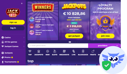Jacktop casino betrouwbaar