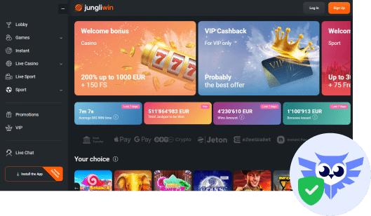 JungliWin casino betrouwbaar