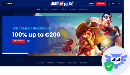 BetNFlix casino betrouwbaar