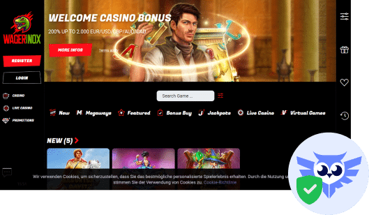 WagerInox casino betrouwbaar