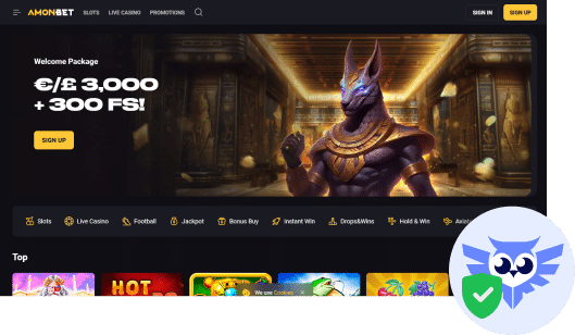 AmonBet casino betrouwbaar