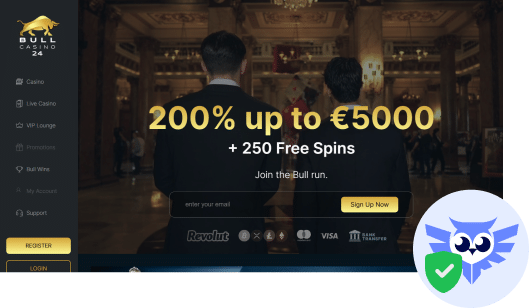 BullCasino24 betrouwbaar