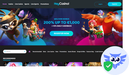 HeyCasino betrouwbaar