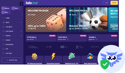 Lalabet casino betrouwbaar