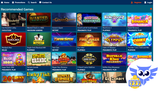 Spelaanbod bij Bof casino