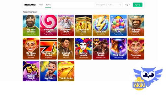 Spelaanbod bij casino Instaspin