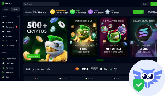 Bets.io casino betrouwbaar