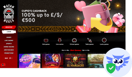 Mayan Reels casino betrouwbaar