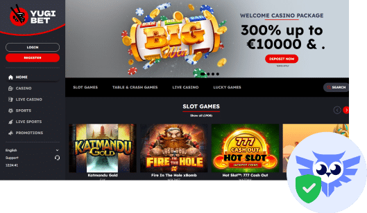 YugiBet casino betrouwbaar