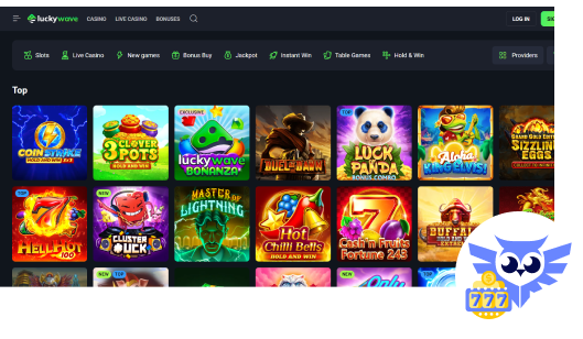 Alles over de Lucky Wave casino games