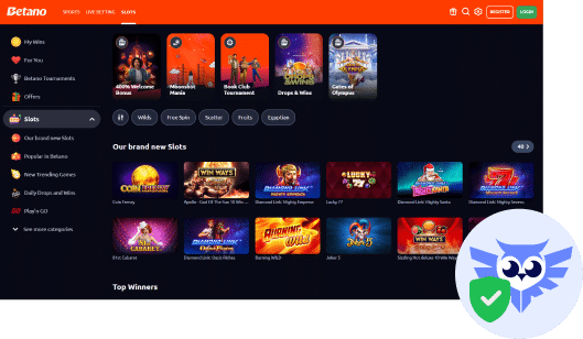 Betano casino betrouwbaar