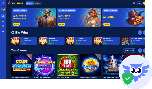 Carlospin casino betrouwbaar