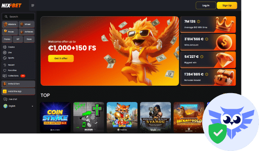Nix.Bet casino betrouwbaar