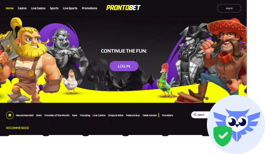 Prontobet casino betrouwbaar