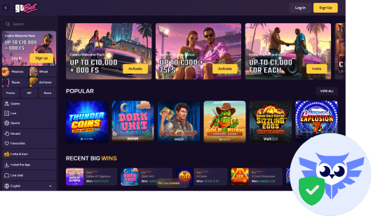 GT.Bet casino betrouwbaar