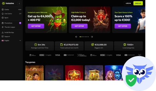 Instasino casino betrouwbaar