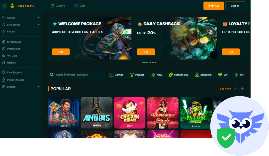 Lucky gem casino betrouwbaar