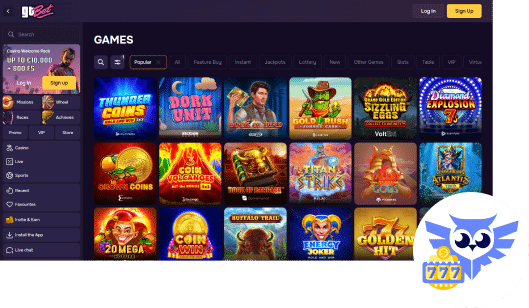 Spelaanbod vol met toffe games bij GT Bet