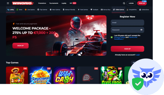 Winorio casino betrouwbaar