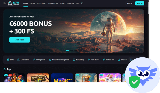 NovaDreams casino betrouwbaar