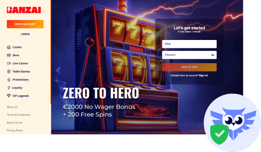 Banzai casino betrouwbaar