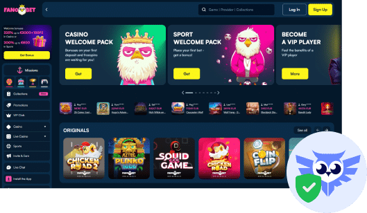 Fano.Bet casino betrouwbaar