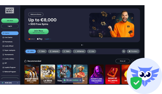 Lucky Wins casino betrouwbaar