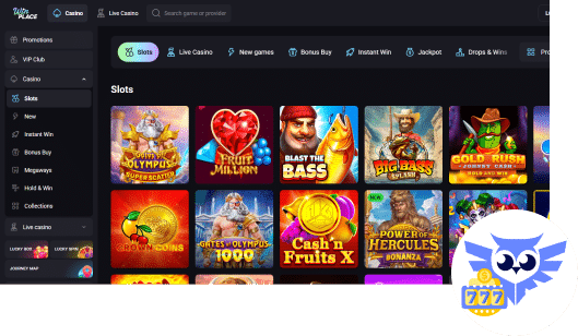 Spelaanbod is mega uitgebreid bij Winplace