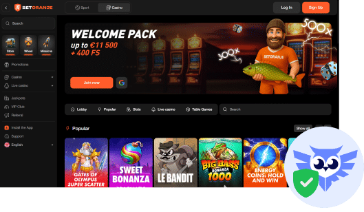 Oranje Bet casino betrouwbaar