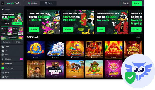 Casho.Bet casino betrouwbaar