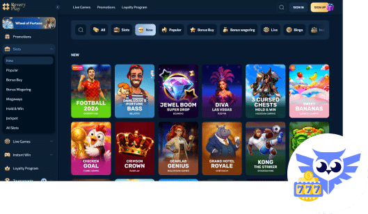 Gigantisch spelaanbod bij het Revery Play casino