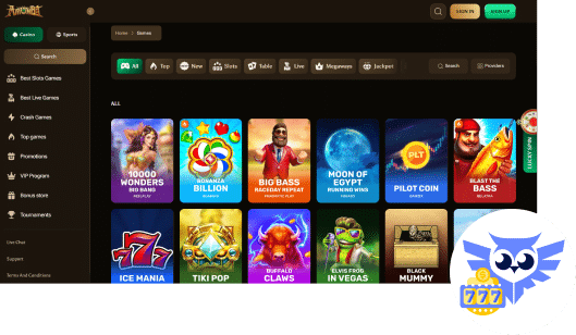 Amunbet casino heeft echt een gigantisch spelaanbod