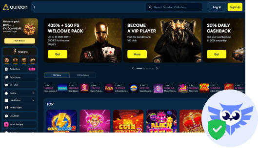 Aureon Play casino betrouwbaar