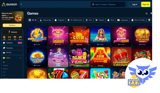 Aureonplay spelaanbod zit vol met toffe games