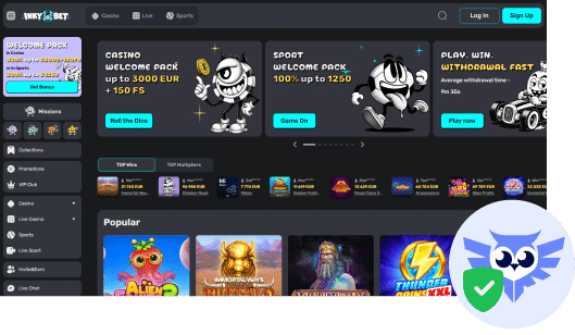 Inky casino betrouwbaar