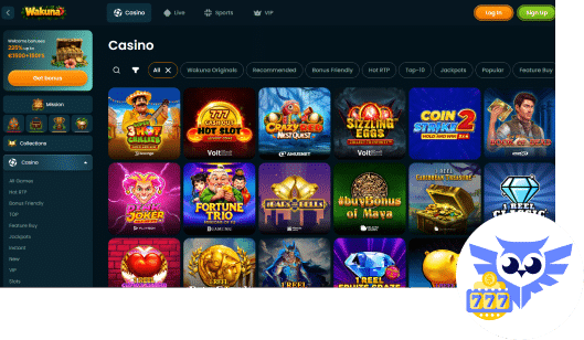 Wakuna spelaanbod bestaat uit meer dan 5.500 verschillende spellen